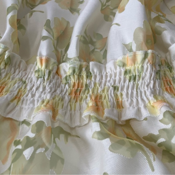 Layered With Love NWT 3X Plus Size Boho Floral High-Low Dress Feminine - Picture 10 of 13